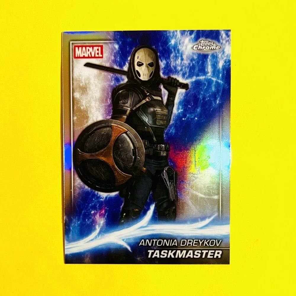 2025 Topps Chrome Marvel Taskmaster #185 Refractor Phase‎ Five Thunderbolts